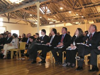 Entidades presentes no evento nomeadamente a Doutora Luísa Portugal do SNRIPD