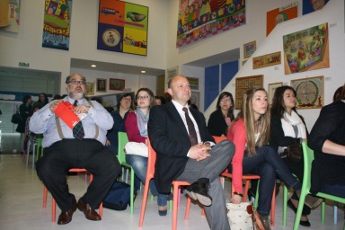 Professor dr. rui Ribeiro , director do INR a assistir ao evento